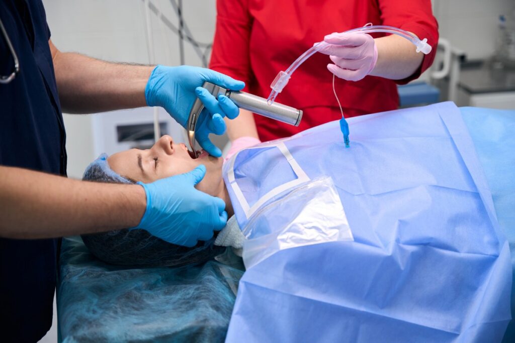 Mouth Injury From Airway Manipulation